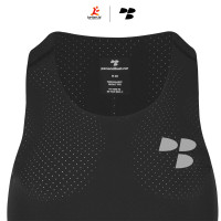 Personal Best Run - Unisex Performance Singlet - Black